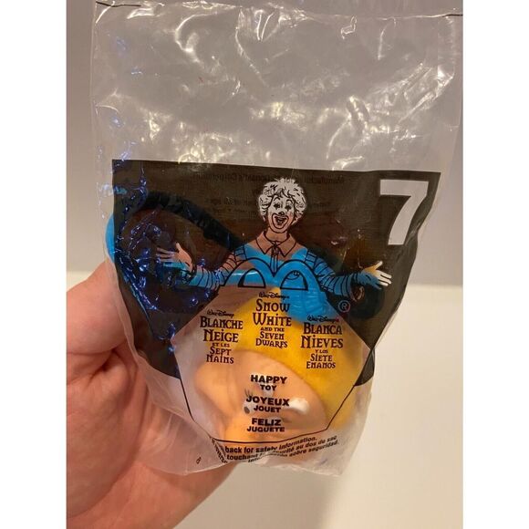 McDonald’s 2001 Walt Disney Snow White Happy Toy #7 Happy Meal Toy - Picture 3 of 5